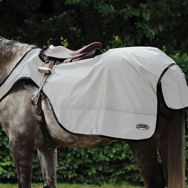 Weatherbeeta Reflective Wrap Around Horse Exercise Sheet