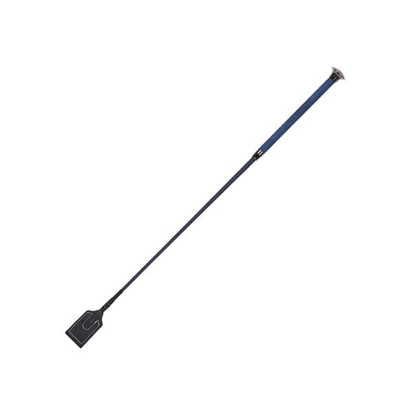 Dublin Embossed Leather Horse Riding Whip