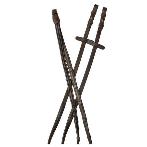 Collegiate Comfitec Opulux Leather Horse Reins Collegiate Comfitec Opulux Leather Horse Reins