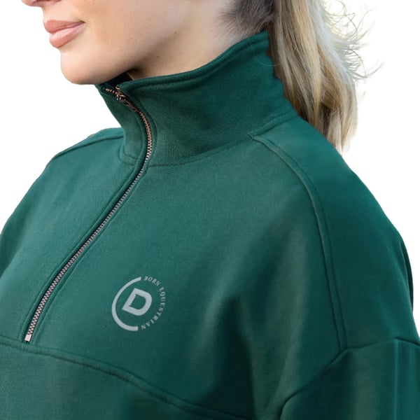 Dublin Womens/Ladies Quarter Zip Fleece Top