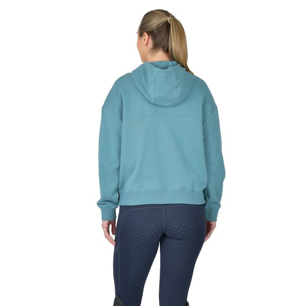 Dublin Dam/Dam Hooded Quarter Zip Fleecetopp
