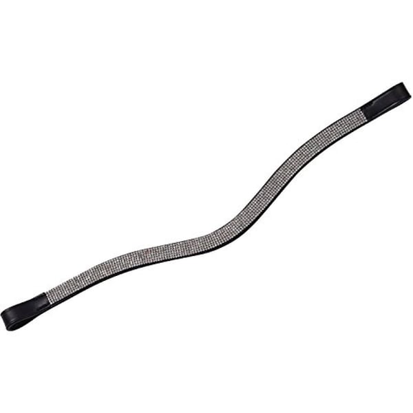 Collegiate Curved Chain Leather Browband