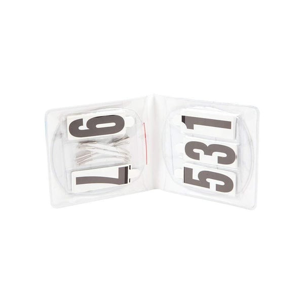 Roma Deluxe Oval 3 Number Holder (Pack Of 2) Roma Deluxe Oval 3 Number Holder (Pack Of 2)