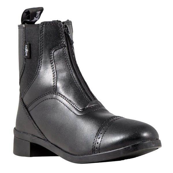 Saxon Unisex Syntovia Zip Paddock Boots