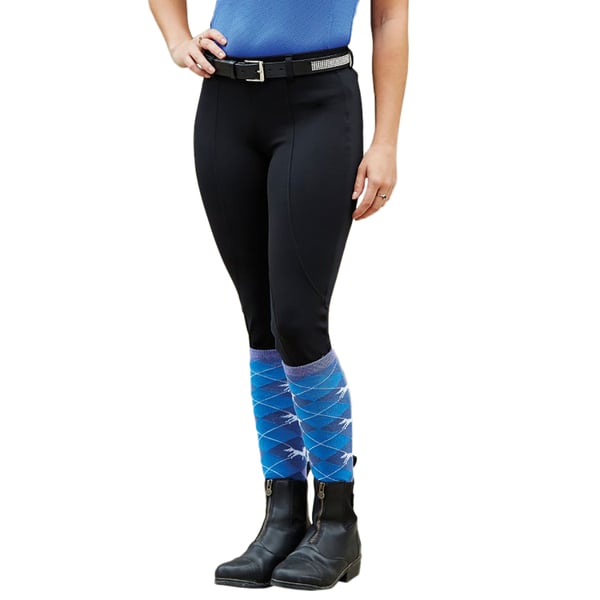 Dublin Childrens/Kids Performance Flex Knee Patch Riding Tights