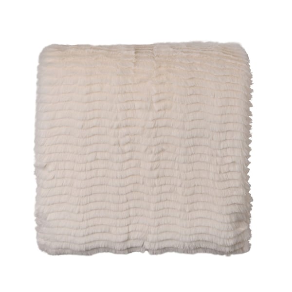 Hestia Ivory Ripple Throw 150cm x 200cm