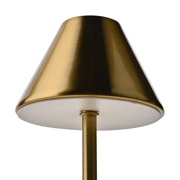 Hestia Bronze USB LED Touch Table Lamp - Small