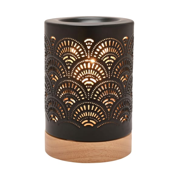 Hestia Black Lace Aroma Lamp Hestia Black Lace Aroma Lamp