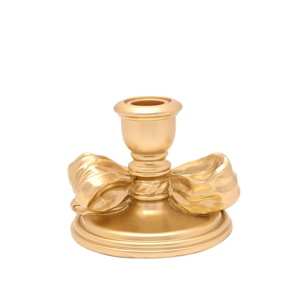 Hestia Gold Ribbon -kynttilänjalka