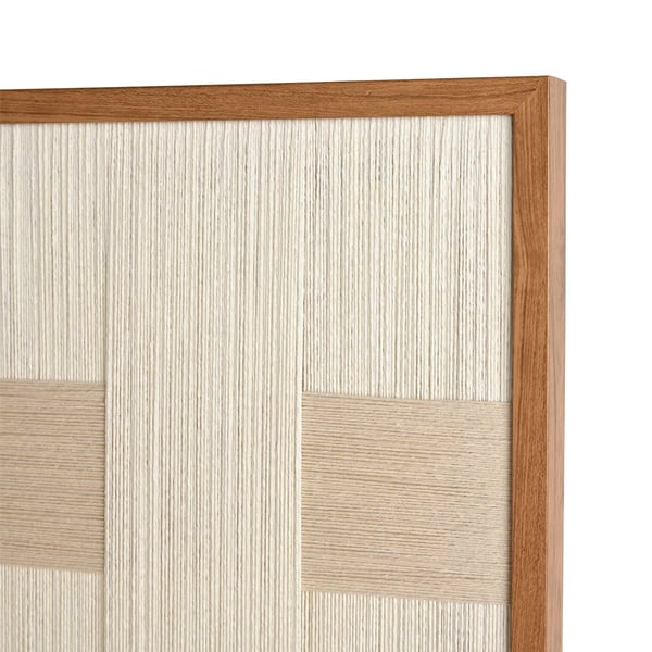 Hestia Thread Wall Art Picture 50cm x 70cm x 2.8cm
