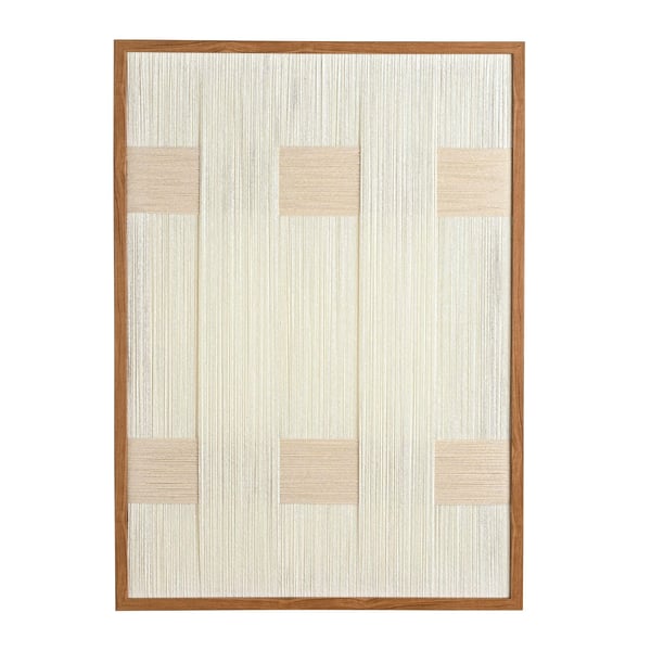 Hestia Thread Wall Art Picture 50cm x 70cm x 2.8cm