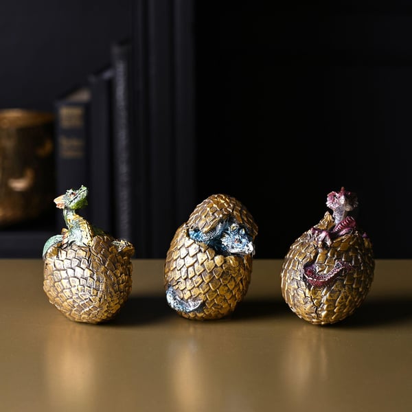 Willow Golden Dragon Egg Figurin