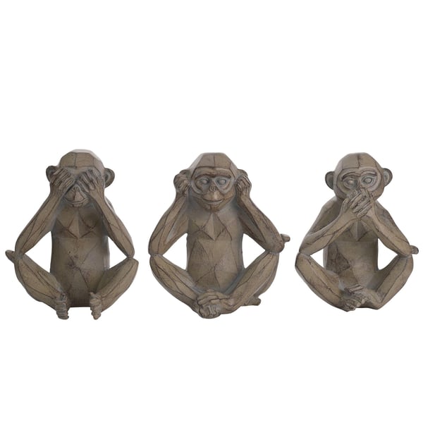 Naturecraft Fräcka Apor Set Om 3