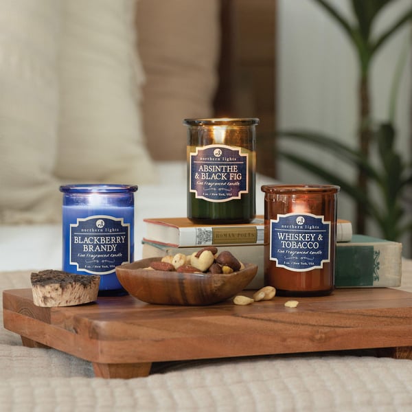Northern Lights 5oz Candle Spirit Jar - Blackberry Brandy