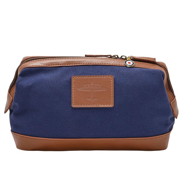 RAF Canvas & Faux Leather Necessär - Lancaster RAF Canvas & Faux Leather Necessär - Lancaster
