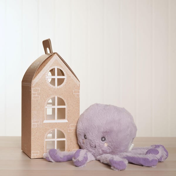 Otto The Plush Lilac Octopus 30 Cm