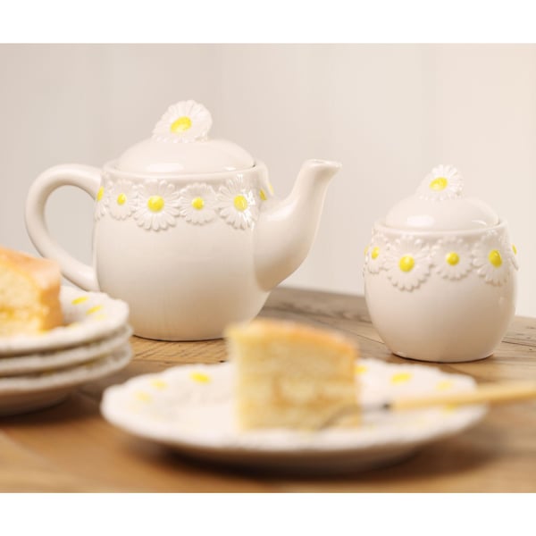 The Cottage Garden Teapot - Daisy