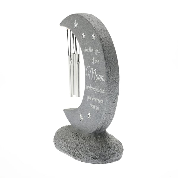Thoughts Of You Hautakivi Kuu Tuulikello 22cm