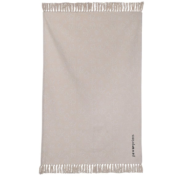 Best of Breed 120cm x 180cm Paw Print Pet Blanket