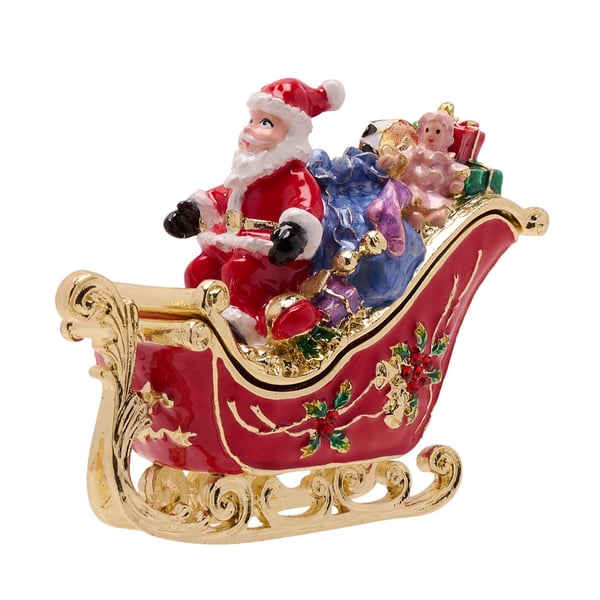 Christmas Treasured Trinkets - Santa's Sleigh Christmas Treasured Trinkets - Santa's Sleigh