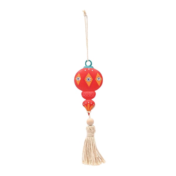 Set Of 4 Hanging Metal Decorations