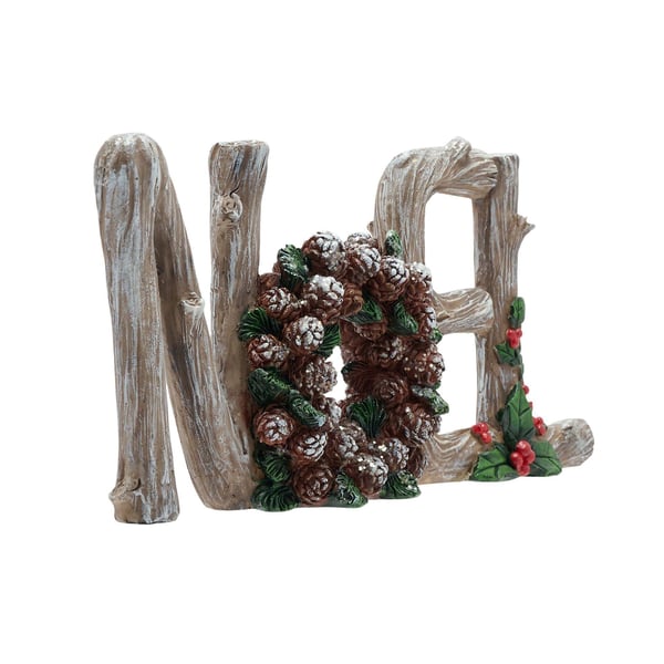 Mantelplakett i harts - Noel