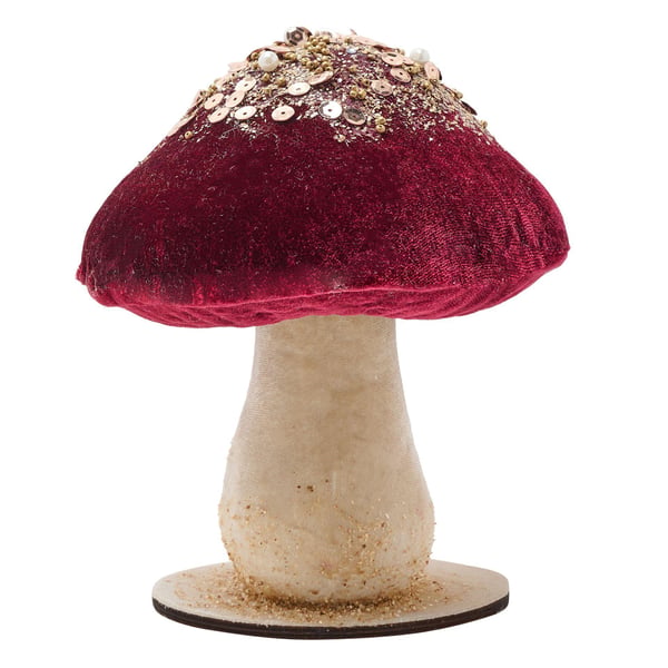 Röd sammetsvamp 15cm