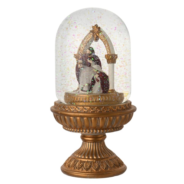 Regal Tidings Julkrubba Klocka Vattenkula