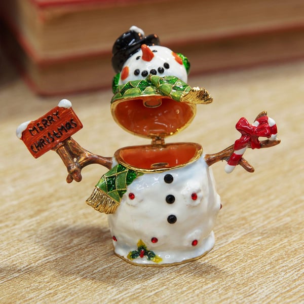 Christmas Treasured Trinkets - Snowman