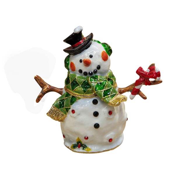 Christmas Treasured Trinkets - Snowman