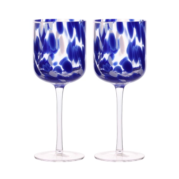 Hestia Tortoise Shell Wine Glass (Pack of 2) Hestia Tortoise Shell Wine Glass (Pack of 2)
