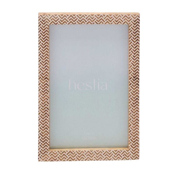 Hestia Wood Chevron Photo Frame Hestia Wood Chevron Photo Frame