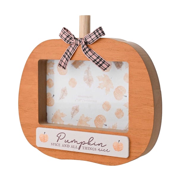Country Living Pumpkin Photo Frame