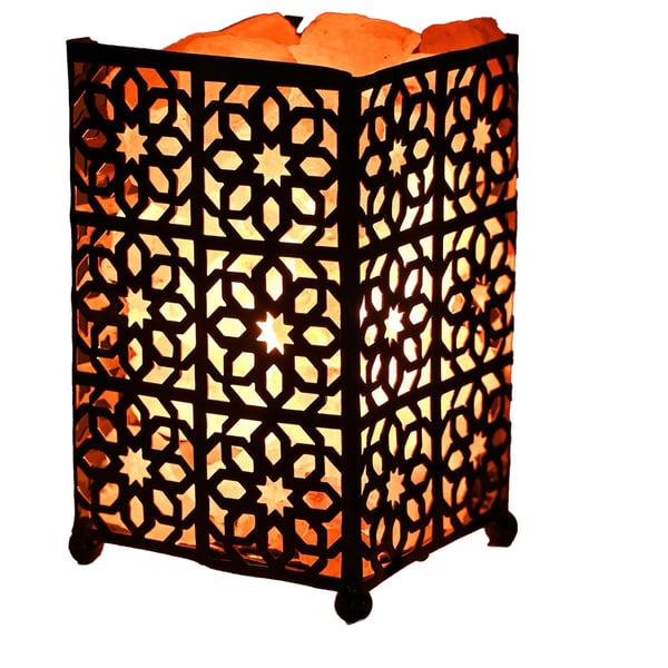 Serenity Basket Himalaya Saltbordslampa