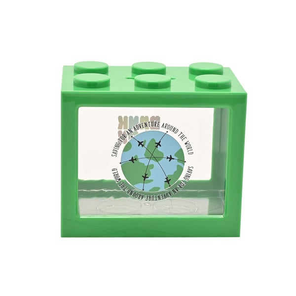 Celebrations Bank Blox Saving For An Adventure Money Box