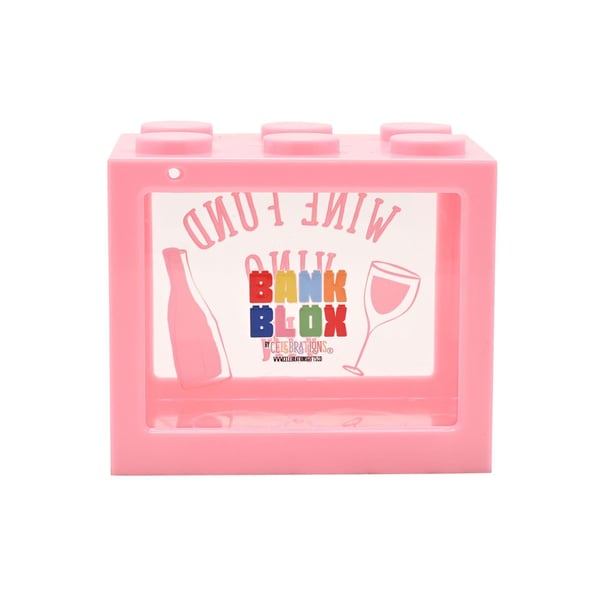 Celebrations Bank Blox Wine Fund Money Box