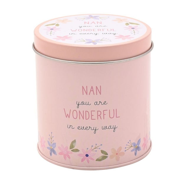 Celebrations Love Life Nan Candle Tin