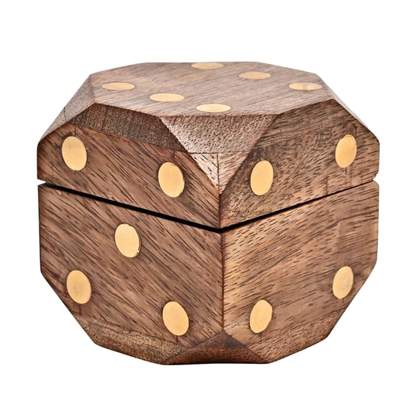 Harvey Makin Dice Wooden Box