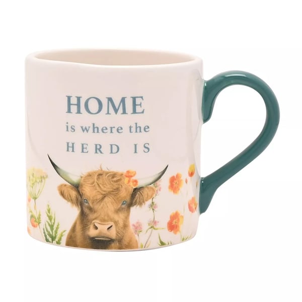 Country Living Home Is Where The Herd Is 300ml Mug