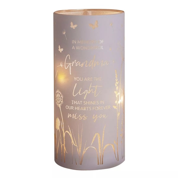 Celebrations Thoughts Of You Grandma Tube Lamp