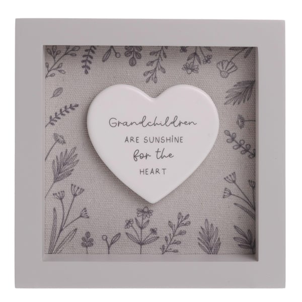 Celebrations Moments Grandchildren Framed Plaque