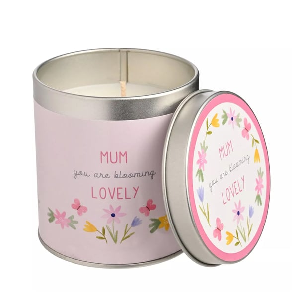 Celebrations Love Life Mum Berry Tin Scented Candle