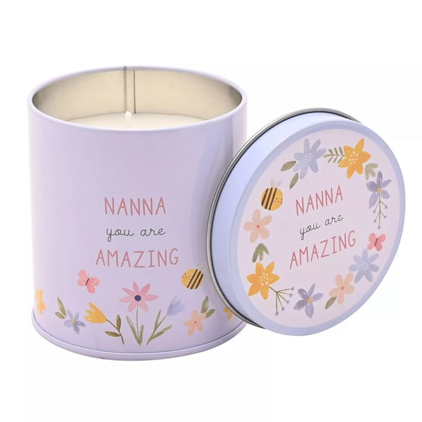 Celebrations Love Life Nanna Lemon Tin Scented Candle