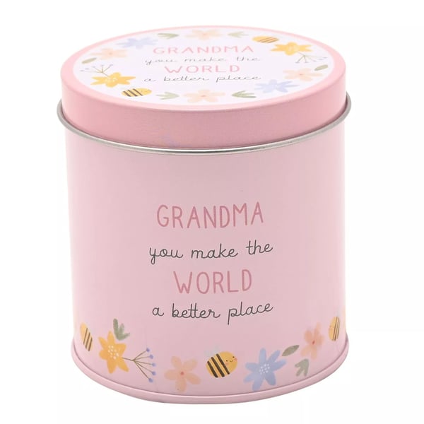 Celebrations Love Life Grandma Berry Tin Scented Candle