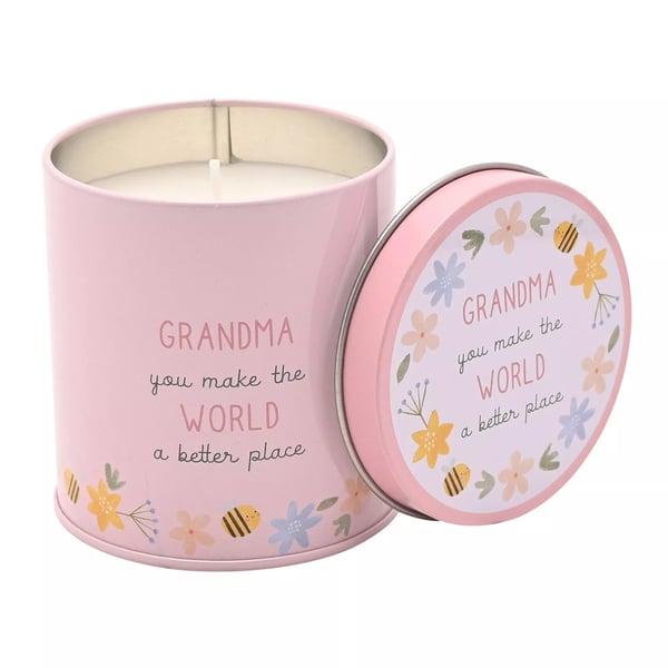 Celebrations Love Life Grandma Berry Tin Scented Candle