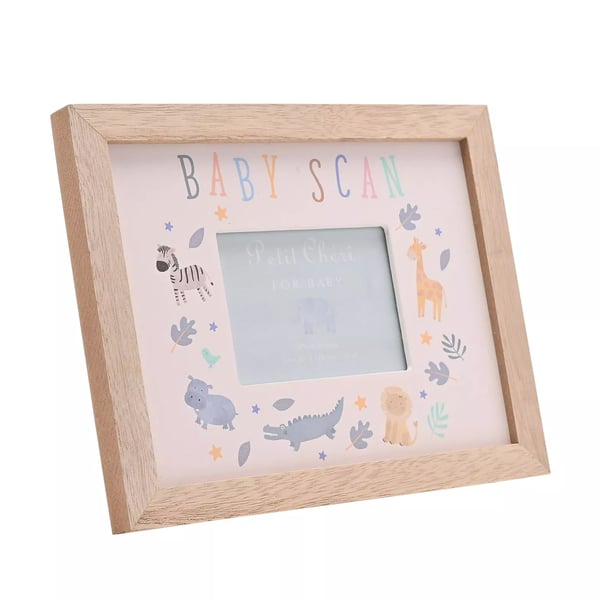 Celebrations Petit Cheri Baby Scan Animals Photo Frame