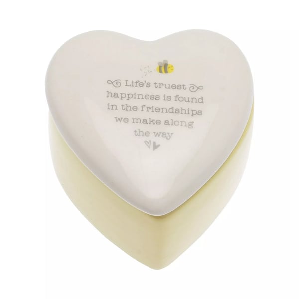 Celebrations Love Life Heart Trinket Box