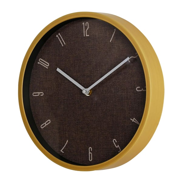 Hometime Wood Effect Wall Clock