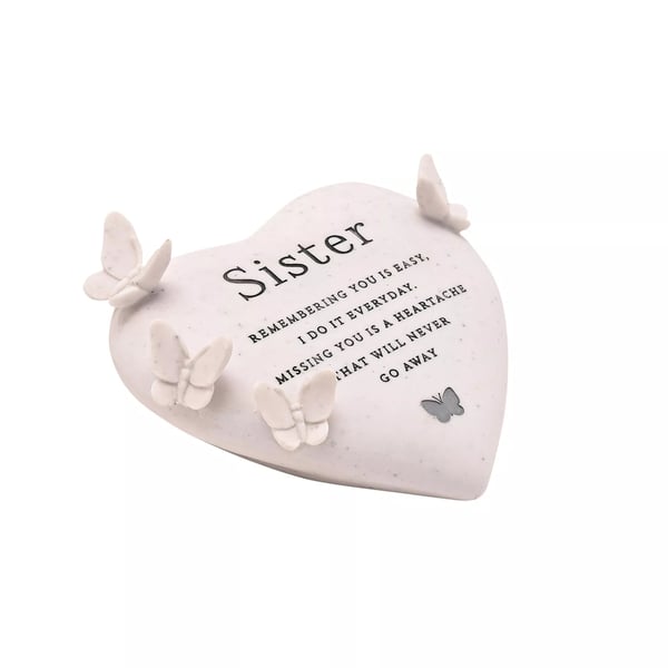 Celebrations Thoughts Of You Sister Butterfly Graveside Ornament