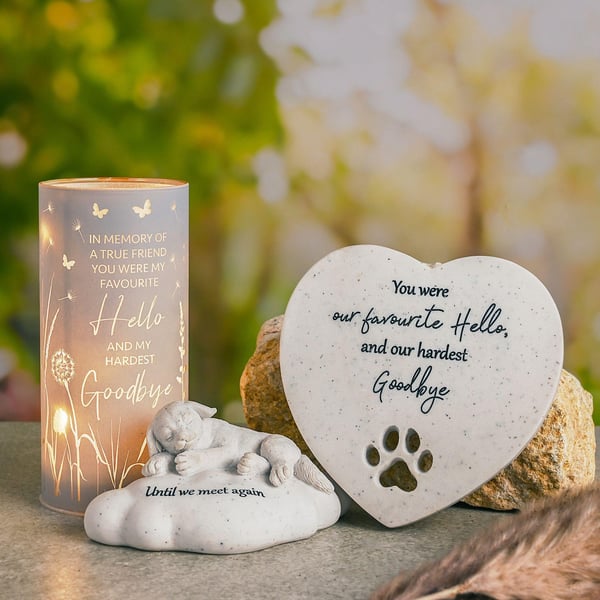 Celebrations Thoughts Of You Pet Memorial Dog Ornament